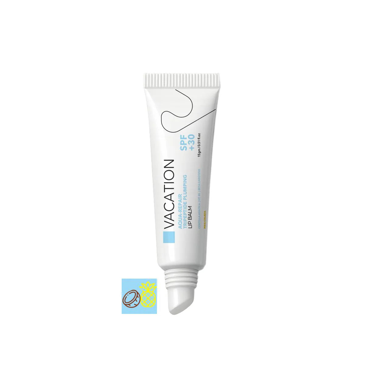VACATION PINA COLADA LIP BALM SPF30+ 15GM NEW