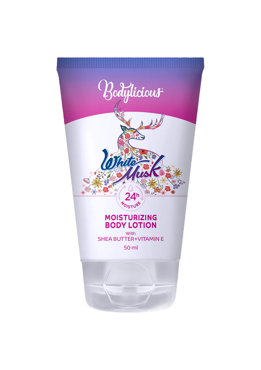 BODYLICIOUS WHITE MUSK MOISTURIZING BODY LOTION 50ML
