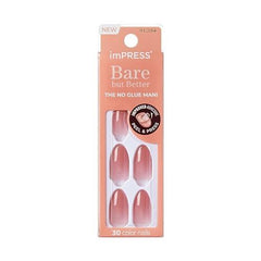 IMPRESS BARE THE NO GLUE MANI 1394