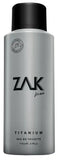 ZAK FOR MEN TITANIUM EAU DE TOILETTE 175ML