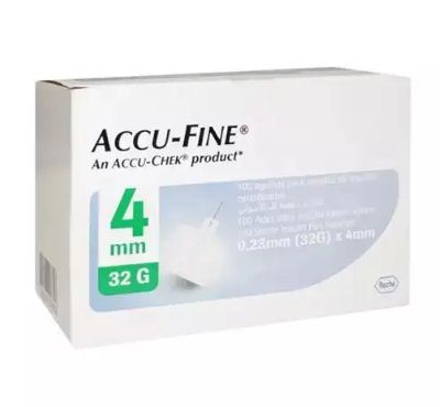 Accu-Fine 32GX4Mm Pen Needles 100 pen - Anwar Store