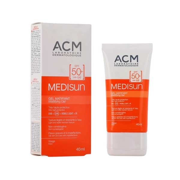 ACM MEDISUN GEL MATTIFYING GEL SPF50+ 40ML - Anwar Store