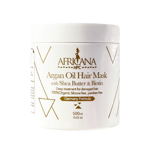 Africana Hair Mask With Argan Oil & Biotin - 500 gm - Anwar Store