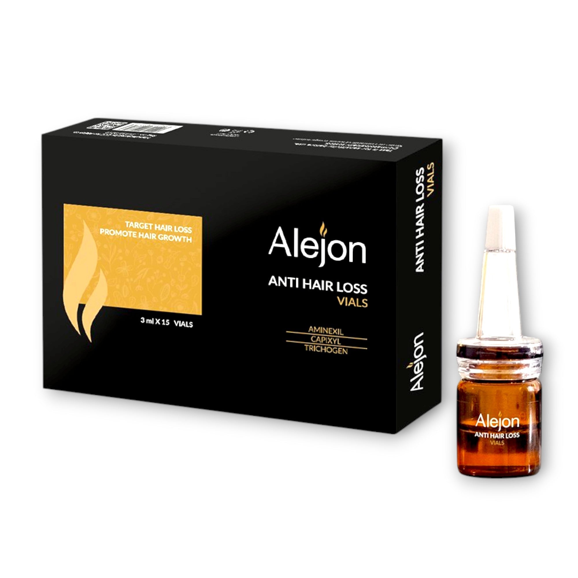 ALEJON ANTI HAIR LOSS 3ML*15 VIALS - Anwar Store
