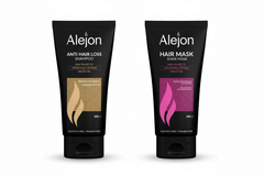 Alejon Anti Hair Loss Shampoo 200ml + Hair Mask 200ml Offer - شامبو أليجون 200 مل