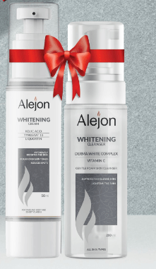 Alejon Whitening Cleanser 200ML + Alejon Whitening Cream 50ML