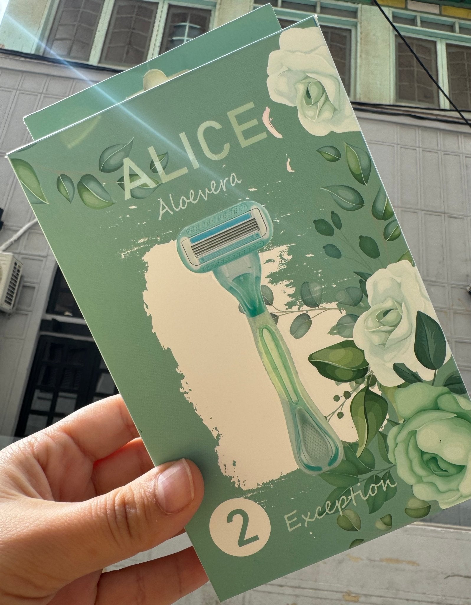 ALICE ALOEVERA EXCEPTION 2BLADES - Anwar Store