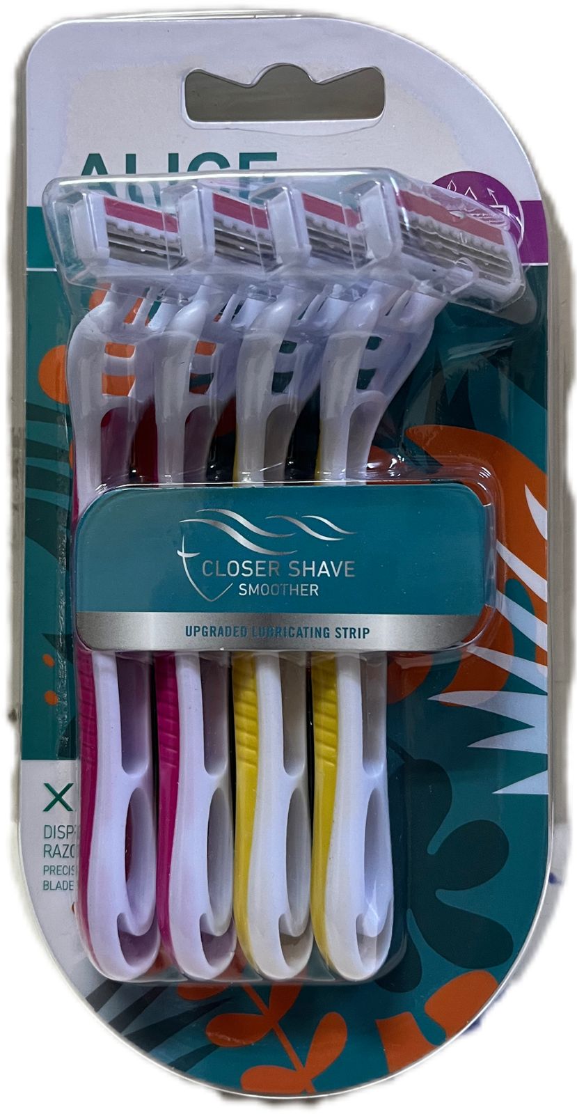 ALICE CLOSER SHAVE SMOOTHER 4 BLADES - Anwar Store