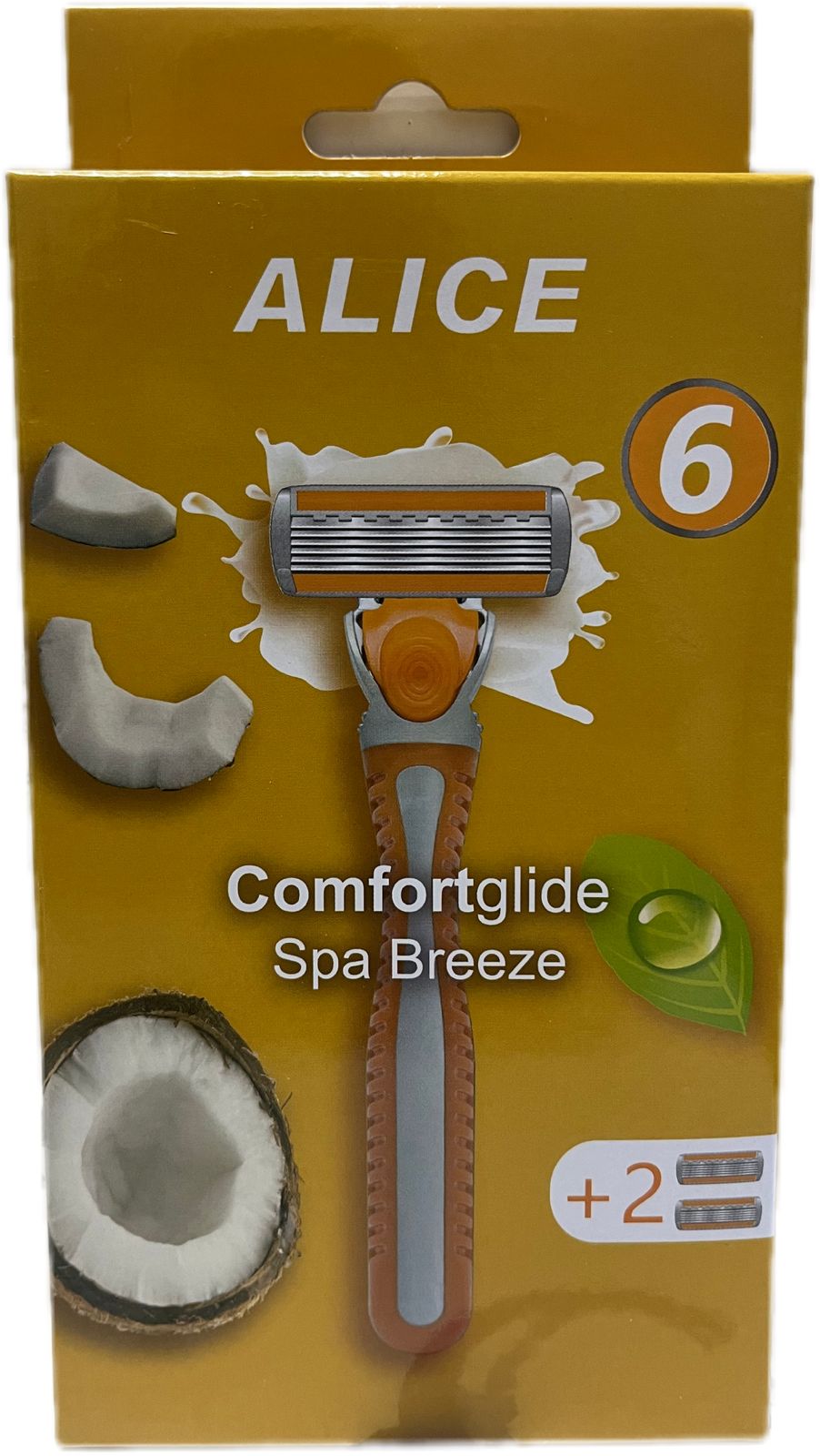 ALICE COMFORT GLIDE SPA BREEZE 2 BLADES COCONUT - Anwar Store