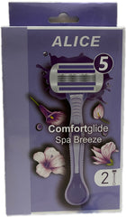ALICE COMFORT GLIDE SPA BREEZE 2 BLADES LAVENDER - Anwar Store