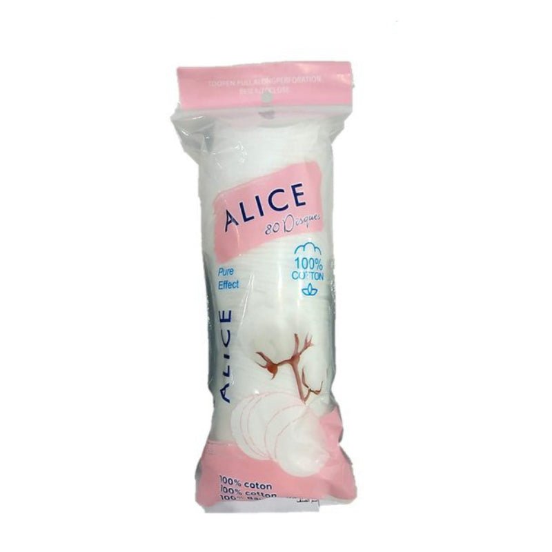 ALICE COTTON PADS 80 PCS - Anwar Store