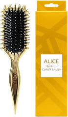 ALICE CURLY GOLD BRUSH - Anwar Store