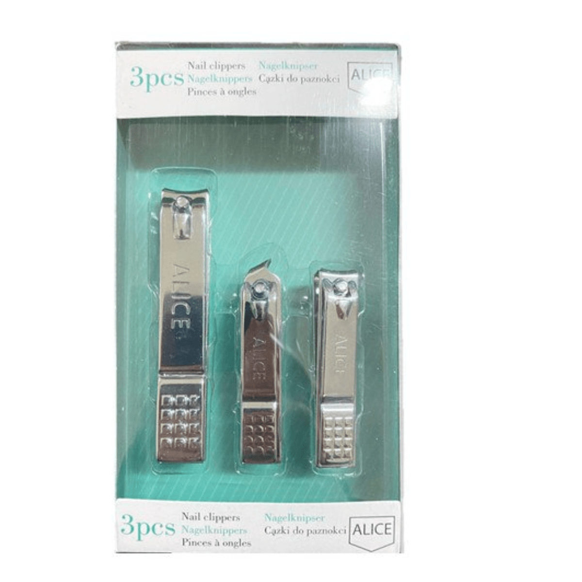 ALICE NAIL CLIPPERS 3 PCS - Anwar Store