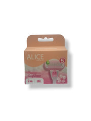 ALICE PREMIUM 5 BLADE 2 CARTRIDGES AS25L - Anwar Store