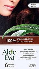 ALOE EVA HAIR BROWN HENNA - Anwar Store