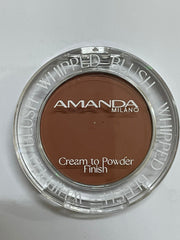 Amanda Milano No.1 Whipped Blush - بلاشر وبرونزر أماندا