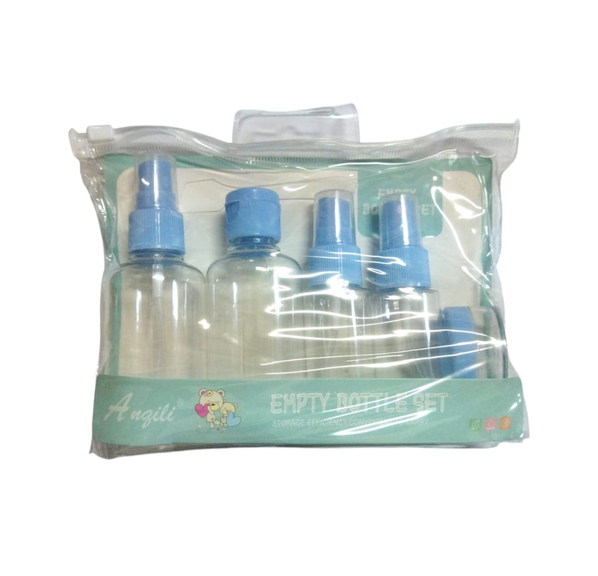 ANGILI EMPTY BOTTLE SET 5PCS (BLUE) - Anwar Store