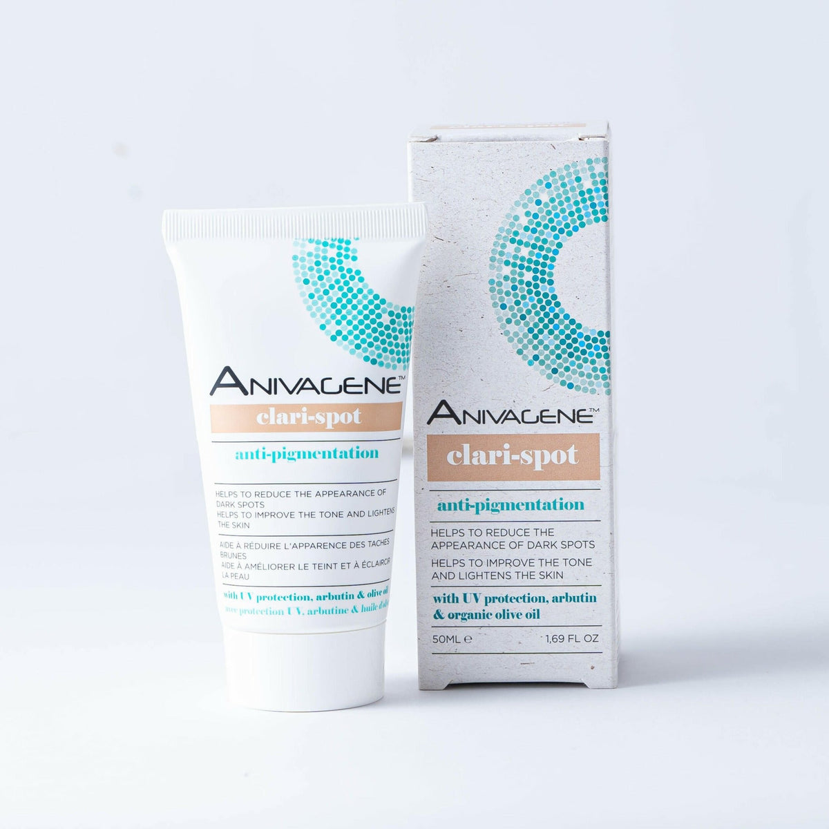 ANIVAGENE CLARI-SPOT cream Anti-pigmentation 50ml - لوشن مرطب Anivagene 50 مل