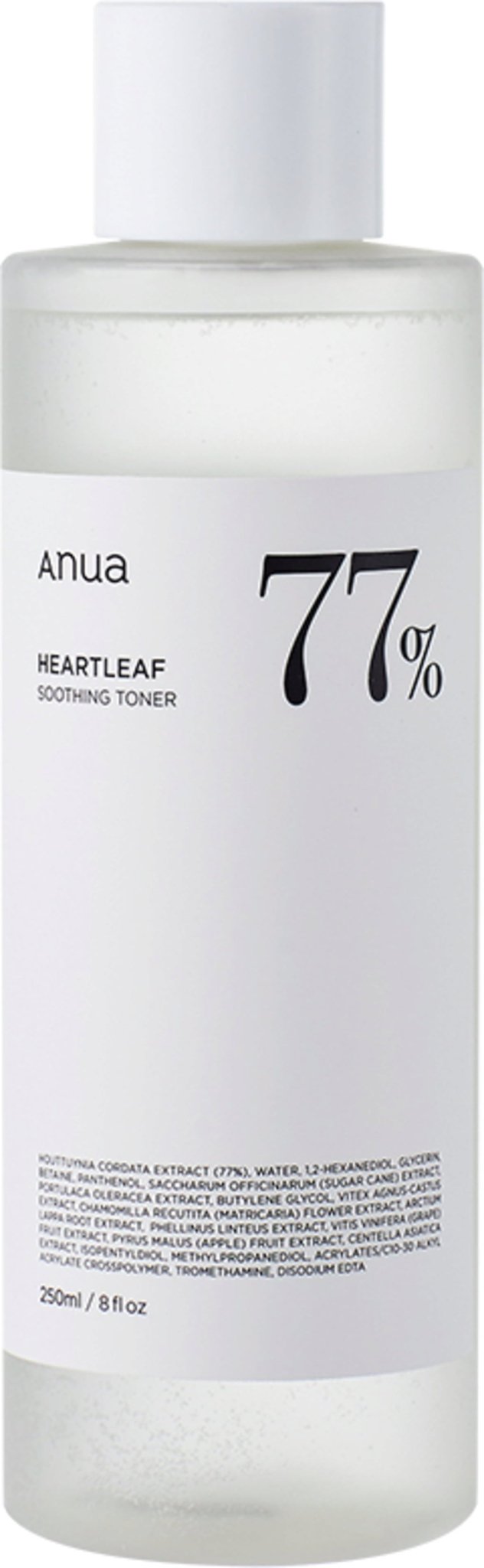ANUA HEARTLEAF 77% SOOTHING TONER, 250ML - Anwar Store
