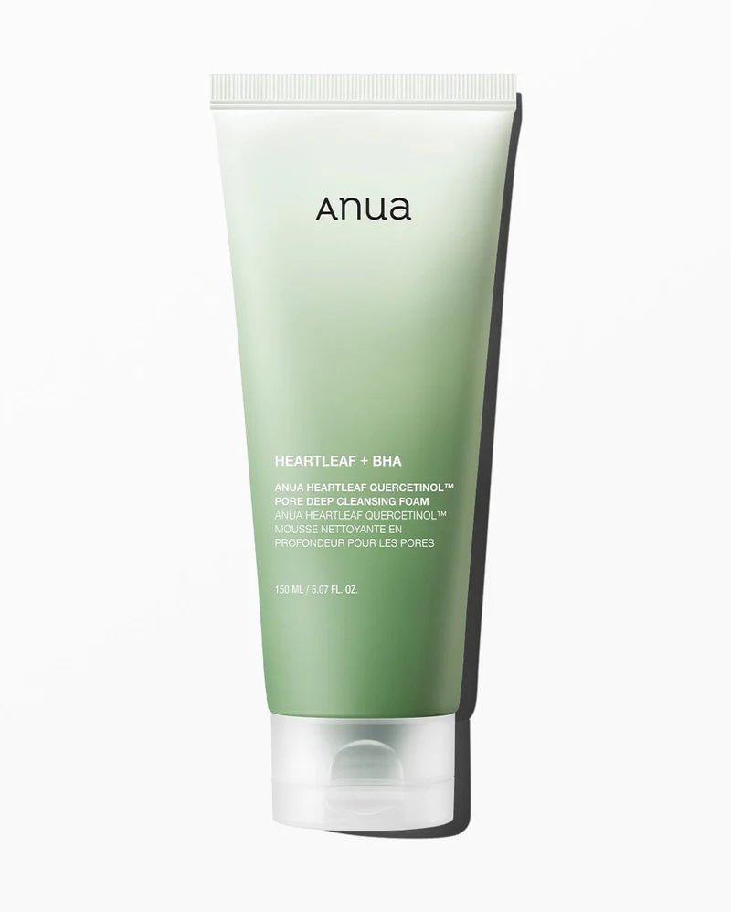 ANUA HEARTLEAF QUERCETINOL PORE DEEP CLEANSING FOAM 150ML - Anwar Store