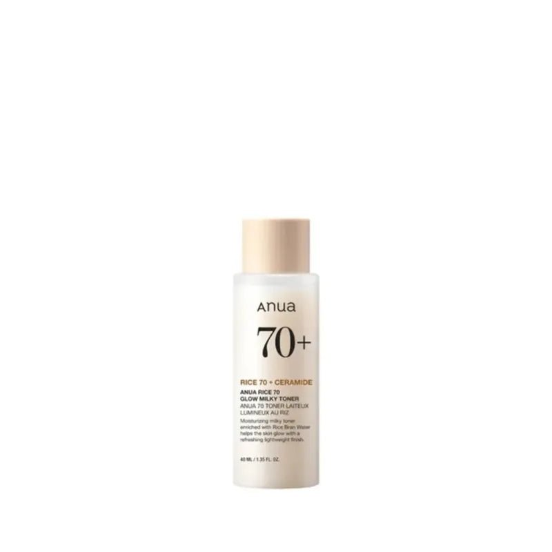 ANUA Rice 70 Glow Milky Toner Mini 40ml - Anwar Store