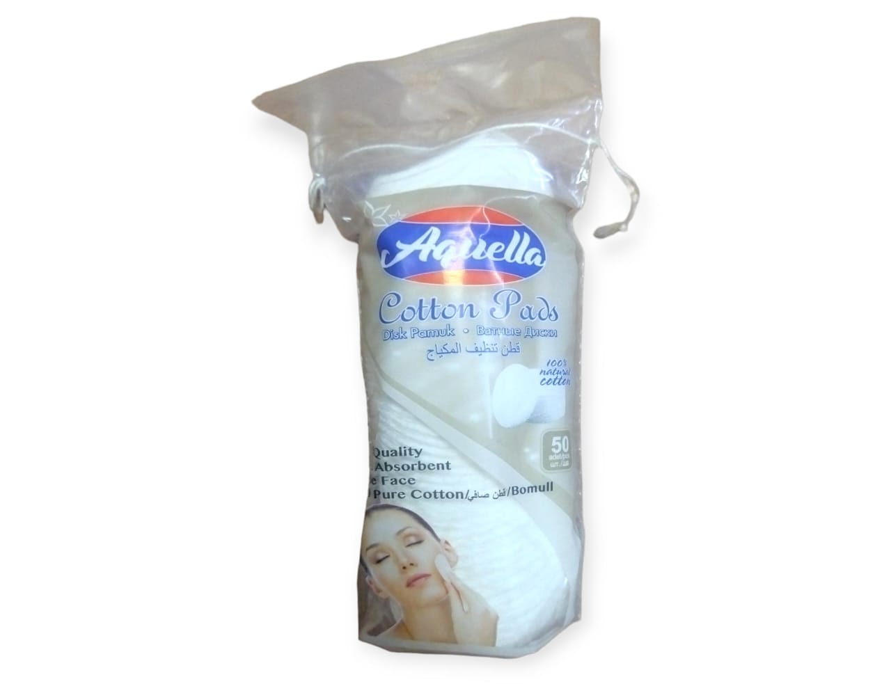 AQUELLA COTTON 50 PADS - Anwar Store