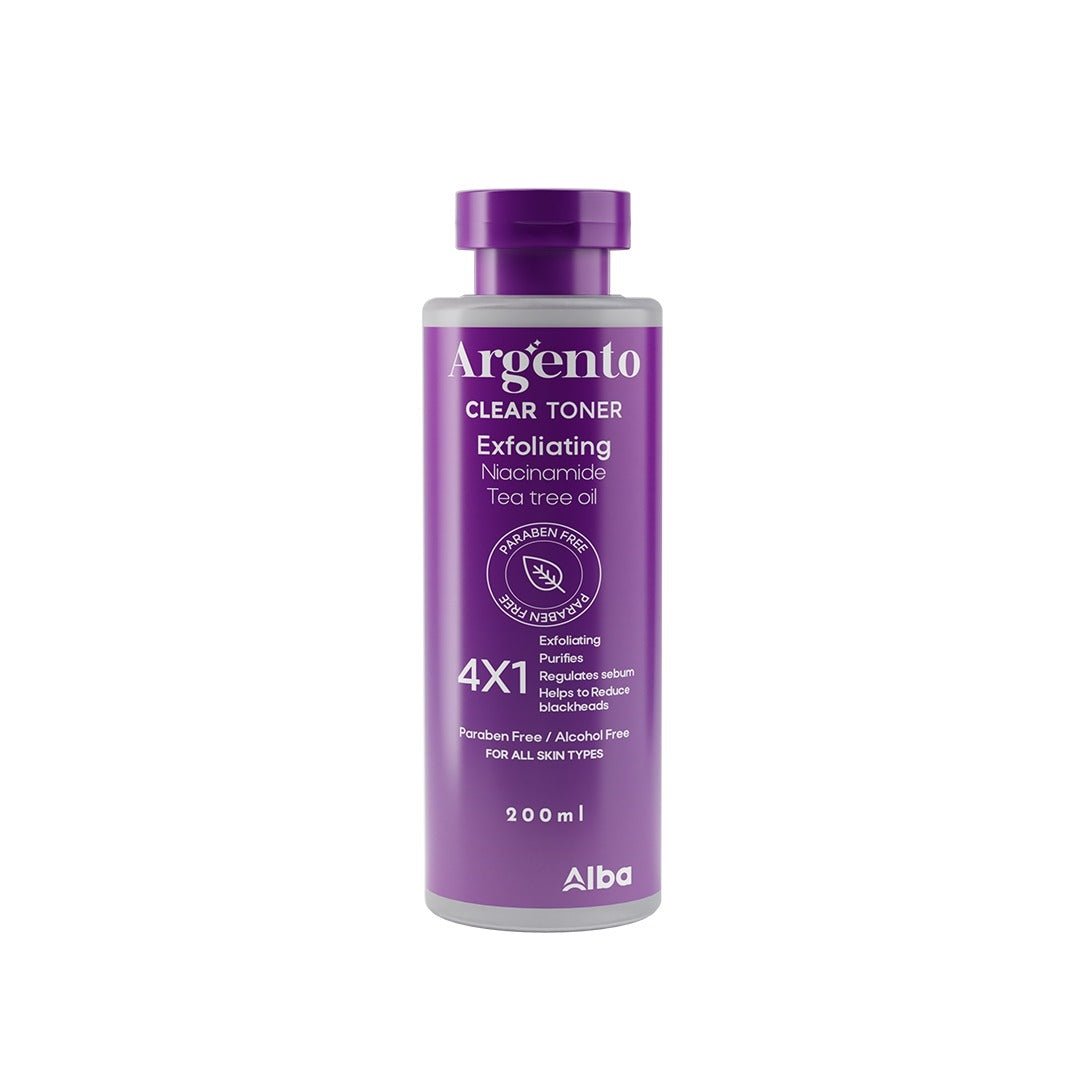 ARGENTO CLEAR TONER 200ML - Anwar Store