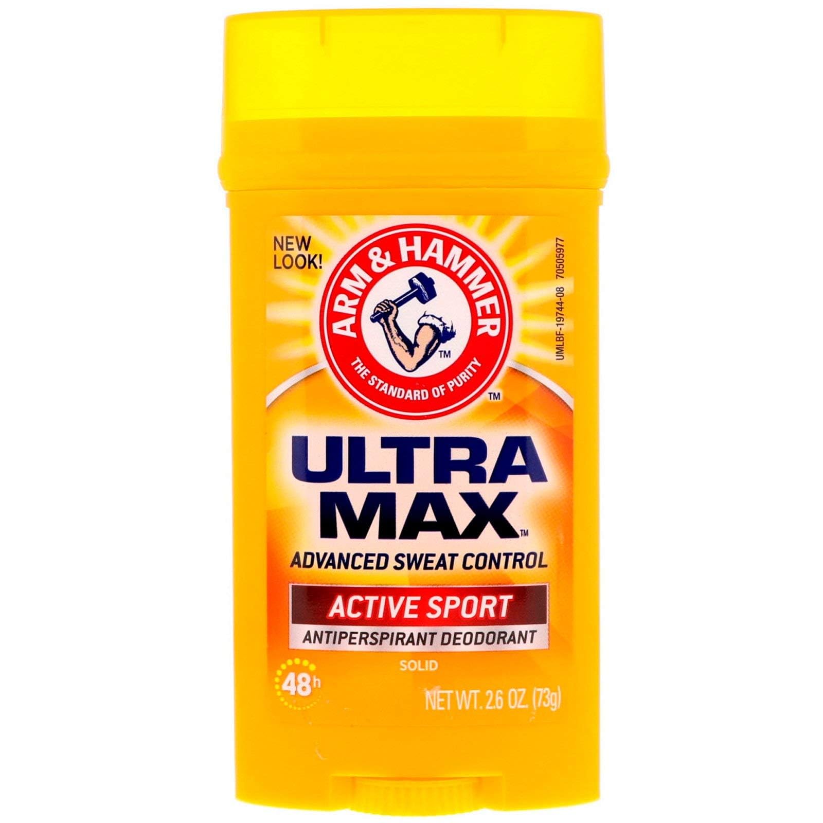 ARM & HAMMER DEODORANT ULTRA MAX ACTIVE SPORT 73G - Anwar Store