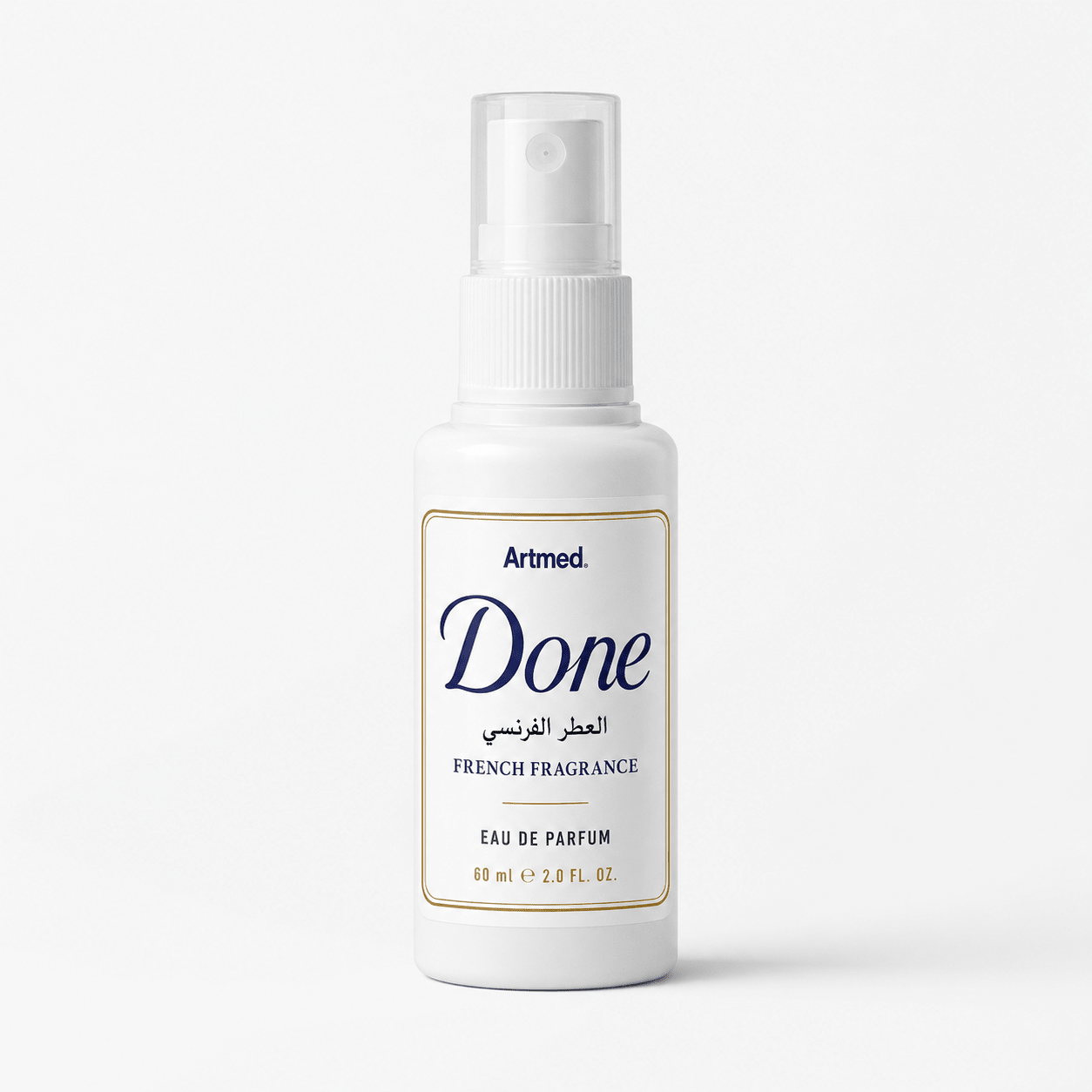 Artmed DONE Eau de Parfum 60ml – Clean Musky Powdery Scent | عطر دون مسك بودري نظيف - Anwar Store