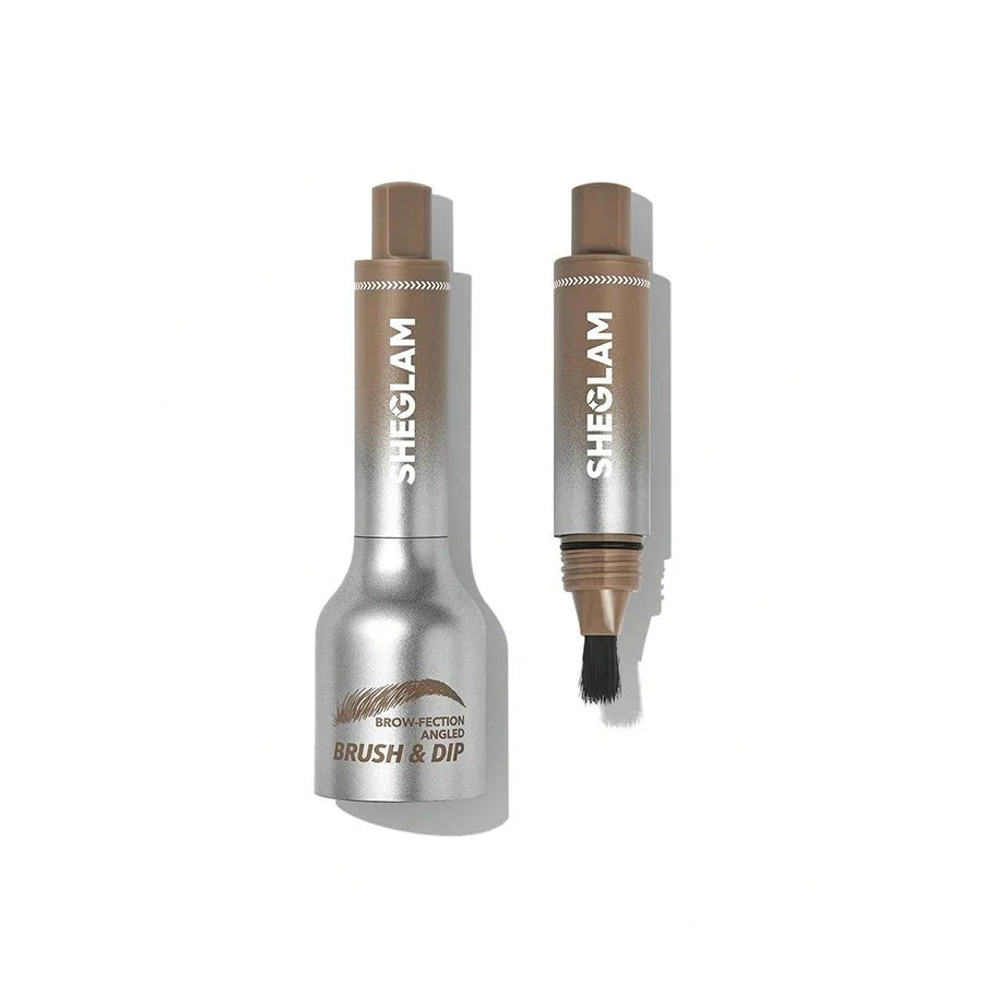 SHEGLAM BROW-FECTION ANGLED BRUSH & DIP-ASH 1.2ML