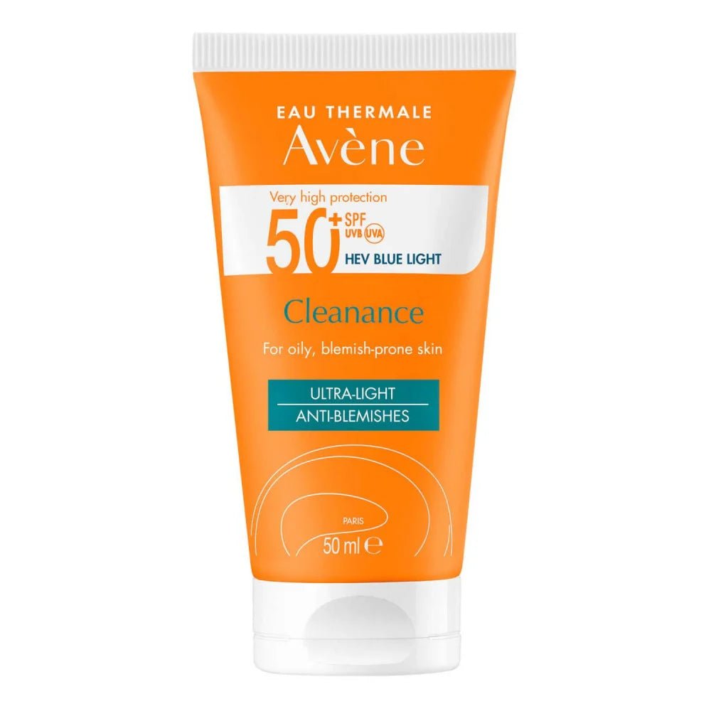 AVENE CLEANANCE ANTI-BLEMISHES SUN CREAM FOR OILY SKIN SPF50+ 50ML - Anwar Store