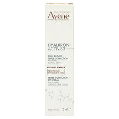 AVENE HYALURON ACTIV B3 TRIPLE CORRECTION EYE CREAM 15ML - Anwar Store