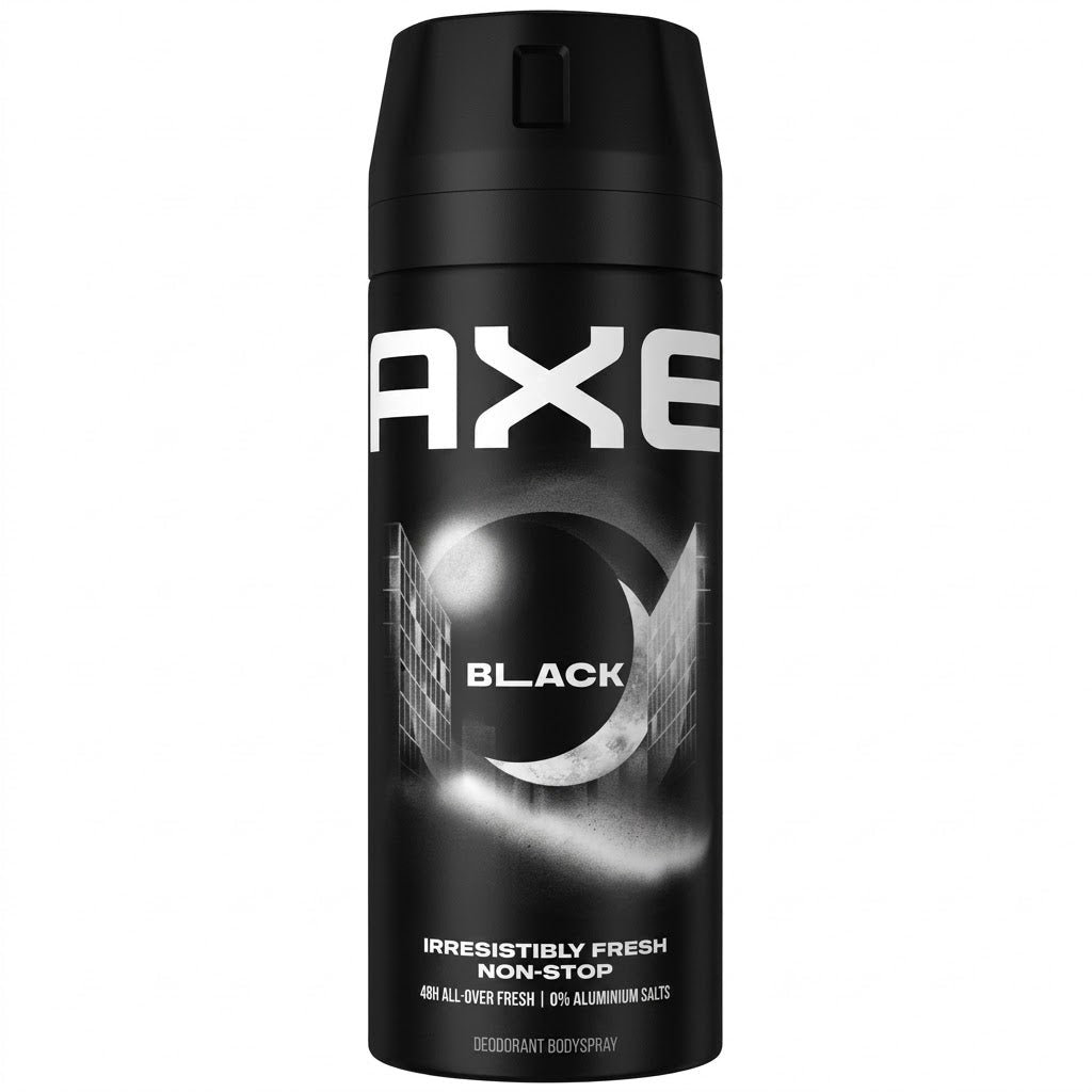 AXE BLACK IRRESISTIBLY FRESH 48H DEODORANT BODY SPRAY 150ML - Anwar Store