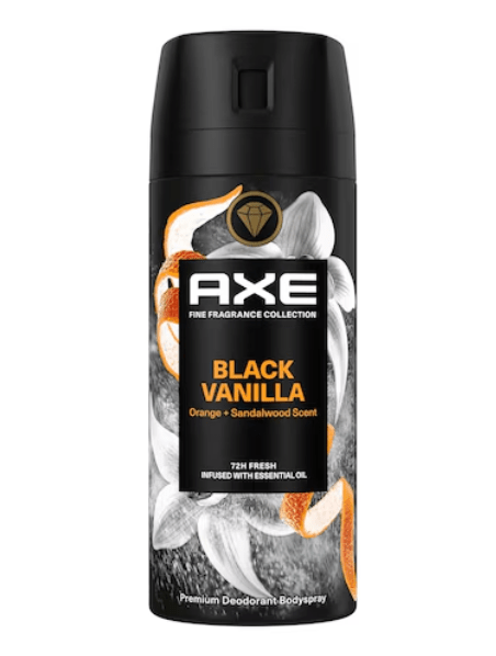 AXE BLACK VANILLA BODY SPRAY 150ML - Anwar Store
