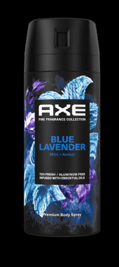 AXE BLUE LAVENDER PREMIUM BODY SPRAY 150ML - Anwar Store