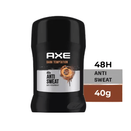 AXE DARK TEMPTATION ANTI SWEAT STICK 40G - Anwar Store