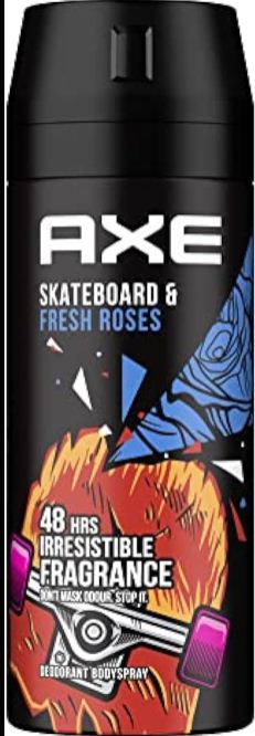 AXE SKATEBOARD & FRESH ROSE DEODORANT & BODY SPRAY 150ML OFFER - Anwar Store