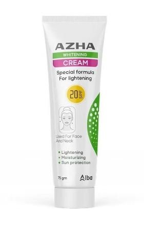 Azha Whitening Cream 20 SPF 60g - واقي - صورة 2