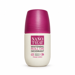 NANO TREAT WHITENING ROLL ON DEODORANT CANDY COTTON 50ML