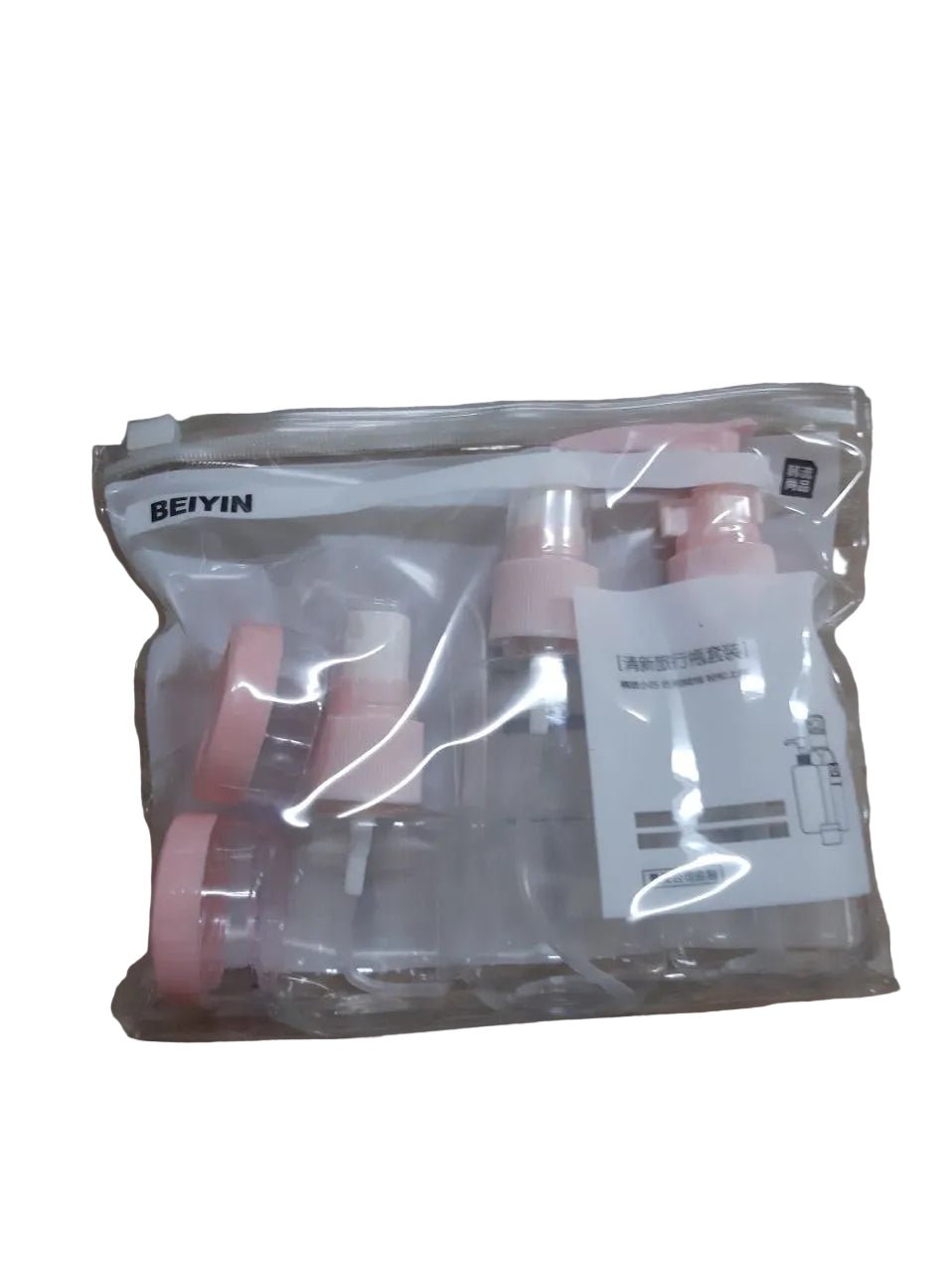 BEIYIN SMALL PACKAGE FIVE TRAVEL BOTTLE COLORS - Anwar Store