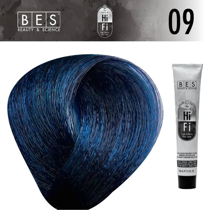 BES The Future Of Hi Fi Hair Color No.09 100ML - Anwar Store