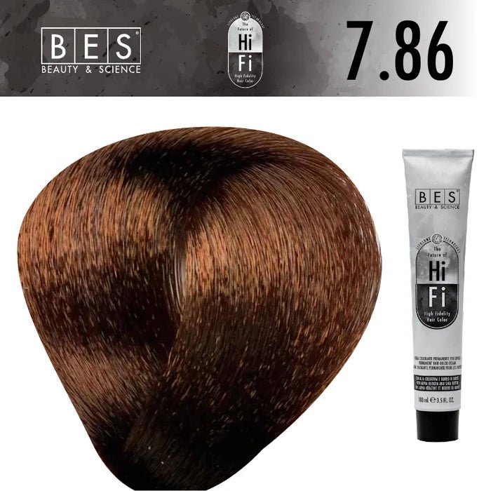 BES The Future Of Hi Fi Hair Color No.7.86 100ML - Anwar Store