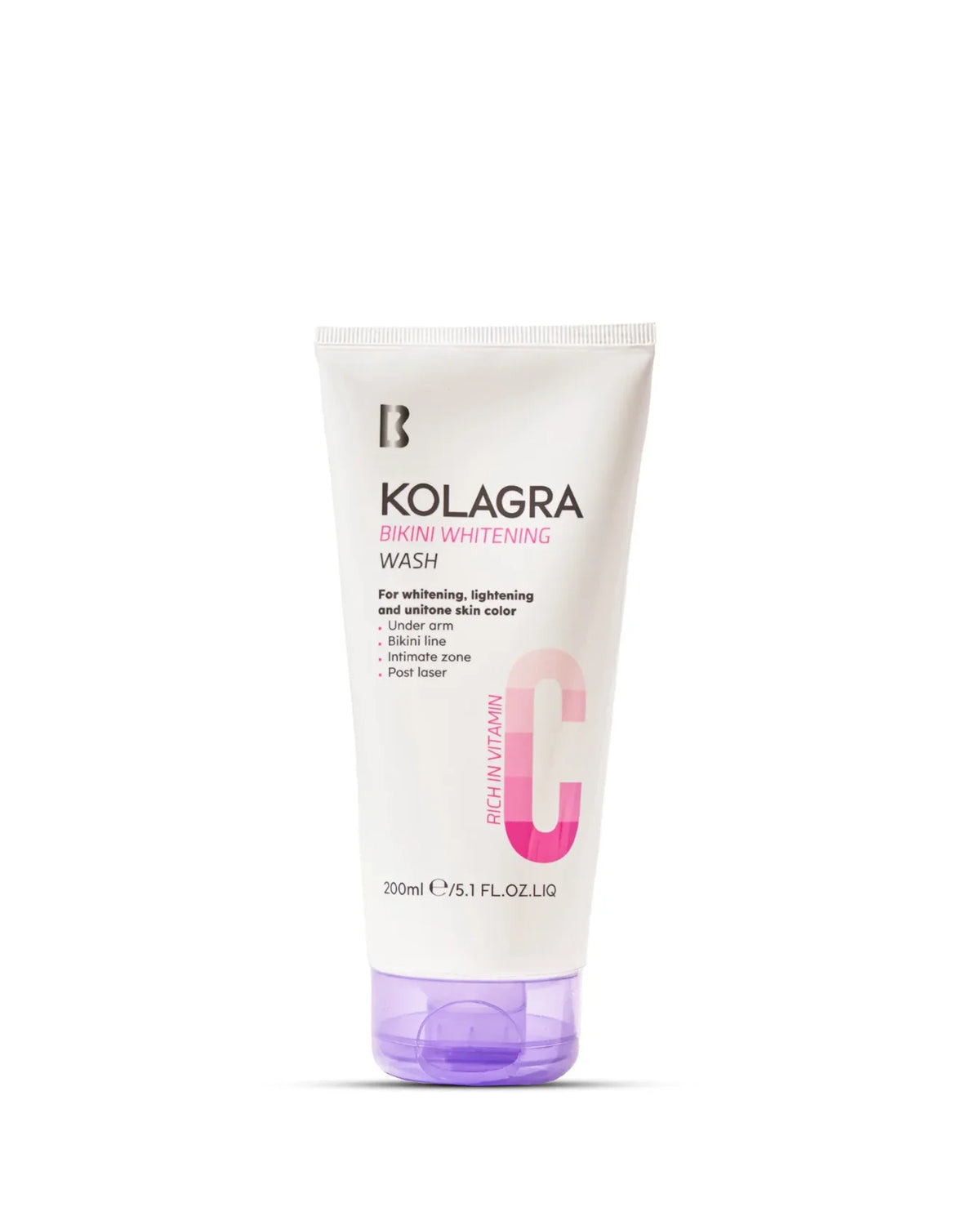 Kolagra Bikini Whitening Wash Vit C 200 ml