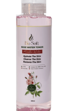 BIO SOFT ROSE WATER TONER MICELLAR WATER 380ML - Anwar Store