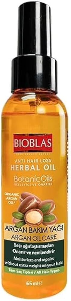 BIOBLAS HERBAL OIL SERUM ARGAN OIL 65ML - Anwar Store