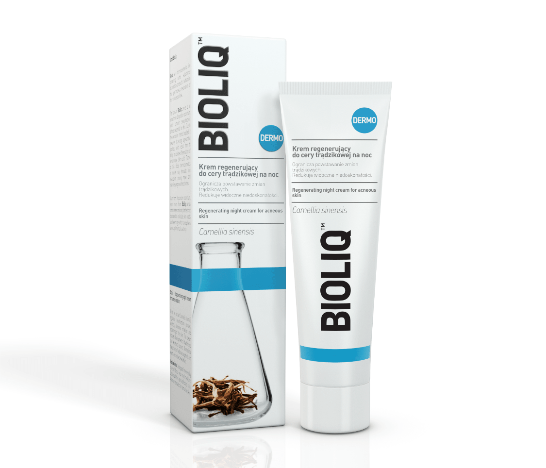 BIOLIQ Regenerating night cream FOR Acne Prone SKIN 50ML - Anwar Store