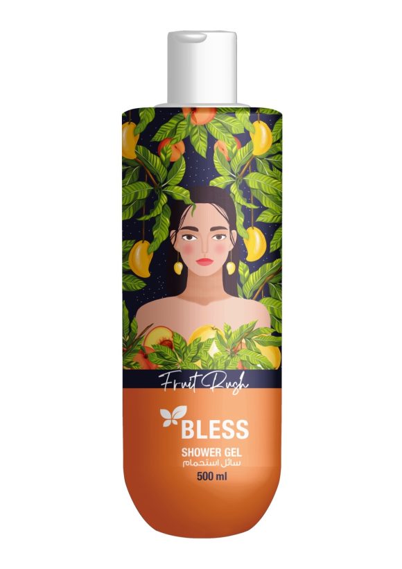 BLESS SHOWER GEL – FRUIT RUSH 500ml - Anwar Store