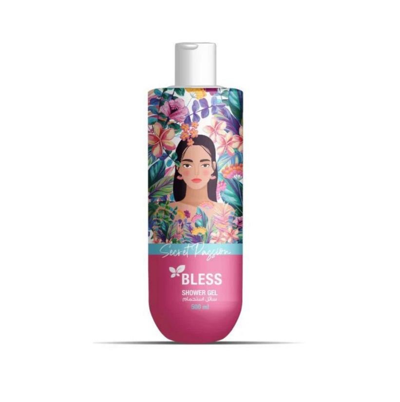 BLESS SHOWER GEL – SECRET PASSION 500ml - Anwar Store
