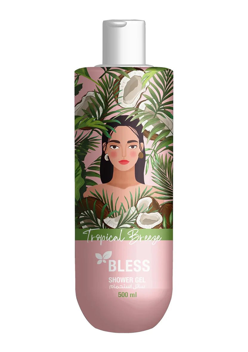 BLESS SHOWER GEL TROPICAL BREEZE 500ML - Anwar Store