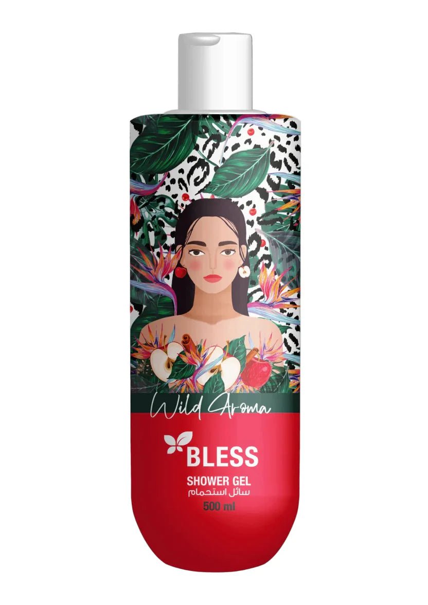 BLESS SHOWER GEL WILD AROMA 500ML - Anwar Store